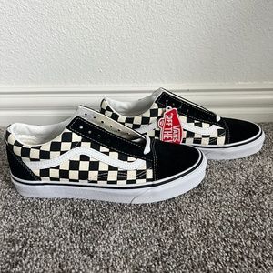 Vans Sk8 low checkerboard neutral brand